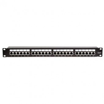 Patch panel 24 porturi utp cat 5e krone+110 emtex foto