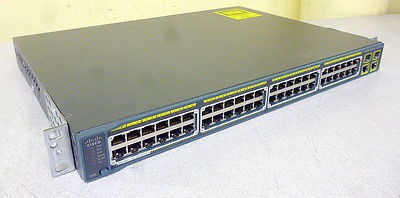 Switch Cisco Catalyst 2960 Series POE-48 WS-C2960-48PST-L V01 POE 48 ports Layer 2 foto