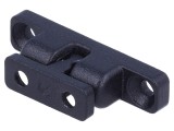 Blocator cu bile negru pentru profile T 8mm 38mm 35N