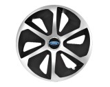 Cumpara ieftin Set 4 capace roti Roco Gri-Negru R16 pentru gama auto Ford, Autohelix MSA