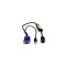 Cablu KVM USB DELL DP/N UF366