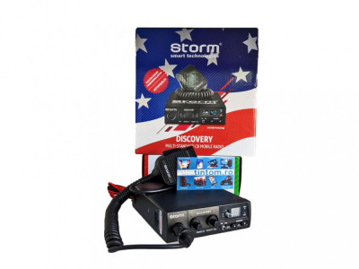 Statie Radio CB STORM Discovery IV * Editie noua 2024 * Autosquelch foto