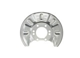 Protectie stropire disc frana spate SUZUKI SX4 S-CROSS, 05.2013-10.2016; VITARA, 03.2015-, partea stanga=dreapta, metal galvanizat, diametru disc fra