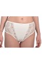 Chilot Dama Luan Clasic Talie Inalta, Microfibra si Dantela C1511, Alb, Marimea M, Elegant si Confortabil