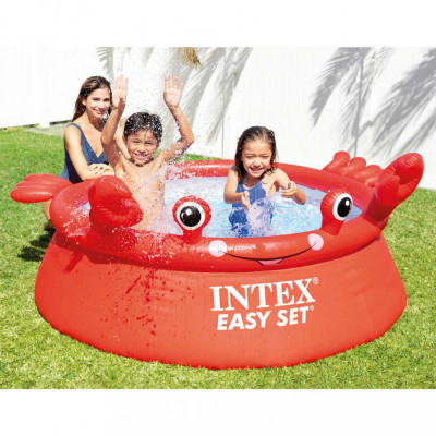 Intex Piscină gonflabilă Happy Crab Easy Set, 183x51 cm foto