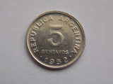 5 CENTAVOS 1952 ARGENTINA, America Centrala si de Sud