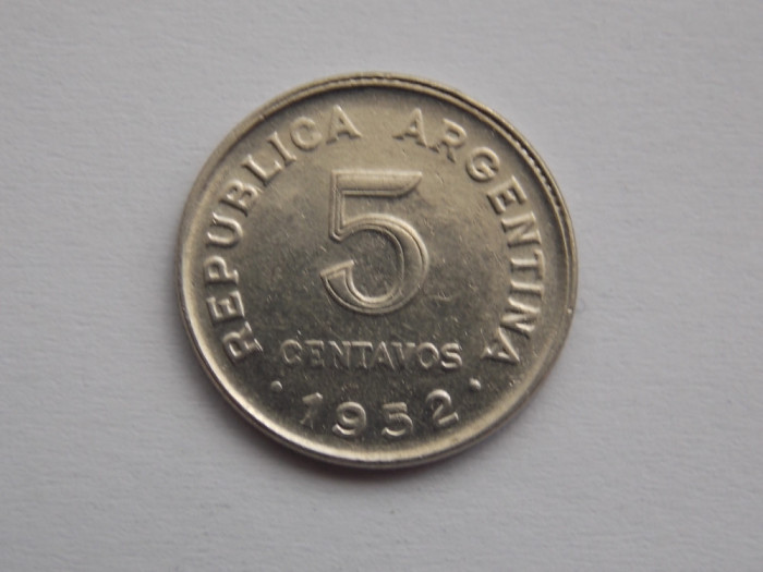5 CENTAVOS 1952 ARGENTINA
