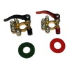 Borne Rapide Auto cu 4 Prinderi, 3mm Grosime, 20mm Diametru Interior - Set 2 Bucati