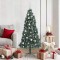 Brad de Crăciun artificial pre-decorat cu set de bile 150 cm