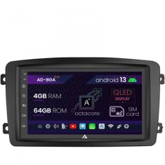 Navigatie Mercedes Benz C-Class W203 Vito Viano CLK, Android 13, A-Quadcore 4GB RAM + 64GB ROM, 7 Inch - AD-BGA1004+AD-BGRBE014 foto