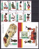 Sierra Leone 1995 Disney MI 2432-2439 + 2 bl.282,283 MNH, Nestampilat