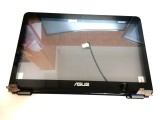 Ansamblu display cu balamale si touchscreen Laptop, Asus, VivoBook Flip TP501, TP501U, TP501UA, TP501UB, TP501UAM, TP501UQ