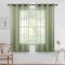 Set 2 Bucati Draperie, Semitransparenta 140 X 160 Cm, Verde - CN