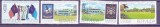 DB1 Bermuda 1976 Aniversare 75 Ani Cupa Cricket 4 v. MNH, Nestampilat