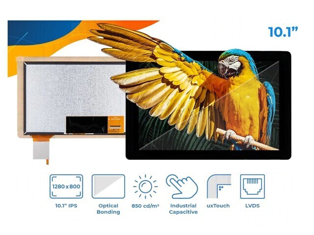 Monitor TFT 10.1&quot; 1280x800 RGB