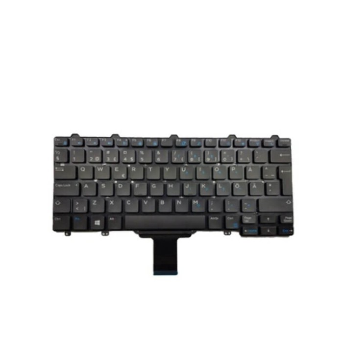 Tastatura Dell Latitude E5270/E7270, Layout: QWERTY SW, 0YYDVM
