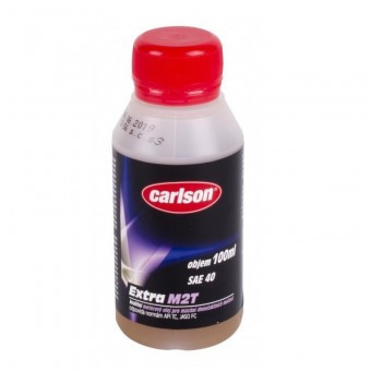 Ulei de motor Carlson 2T Extra M2T SAE 40, pentru motoare in 2 timpi, 100 ml foto