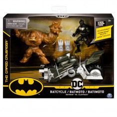 BATMAN SET MOTOCICLETA CU 2 FIGURINE INCLUSE foto