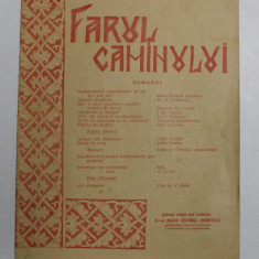 FARUL CAMINULUI - REVISTA DE CULTURA SI EDUCATIE GOSPODAREASCA , ANUL V , NR. 6 , FEBRUARIE , 1938