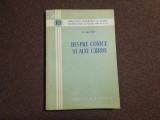 Despre conice si alte curbe/ O. Sacter