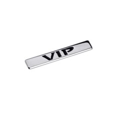 Ornament VIP metalic 9,4x1,6cm Cod: JST-08 Automotive TrustedCars foto