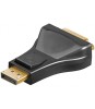 Adaptor DisplayPort 20 pini tata la DVI-I 24+5 mama v1.1 Goobay
