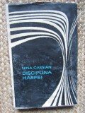 Nina Cassian - Disciplina harfei - poezii - 1965