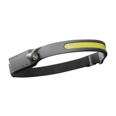 Lanterna frontala LED Hoff, cu senzor, 40 LED-uri XPE 1W + 1 LED COB 1W, 350lm, IP44, interior / exterior