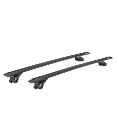 Bare transversale Green Valley Quick Vento Premium Black Aluminiu pentru BMW X4 Suv F26 2014-2018, cu prindere pe bare longitudinale integrate