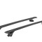 Bare transversale Green Valley Quick Vento Premium Black Aluminiu pentru Mercedes C-Class Combi/Break S206 2021-prezent, cu prindere pe bare longitudi