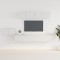 vidaXL Set dulap TV, 5 piese, alb, lemn prelucrat
