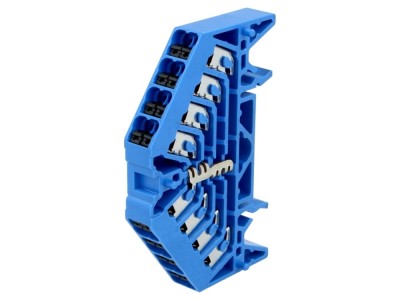 Conector șină 16 borne 17,5A foto
