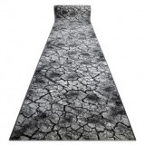 Traversa SILVER Terra păm&acirc;nt crăpat gri, 100 cm