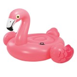 Saltea gonflabila Intex, model flamingo, 147 x 140 cm