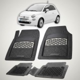 Covorase Fiat 500 Hatchback Facelift Compatibile 2015-2024 | Silver