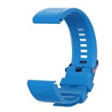 Cumpara ieftin Curea silicon compatibila Garmin Forerunner 265, Albastru marin
