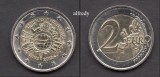 FRANTA 2012, 2 euro, 10 ani EURO