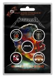 Cumpara ieftin Set 5 insigne - Metallica - Hardwired to Self Destruct | Rock Off