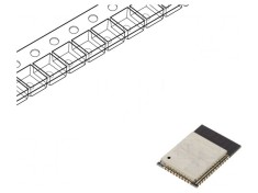 Modul IoT Bluetooth Low Energy WiFi SMD 18x25.5x3.1mm