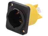Soclu Alimentare AC 3 Pin 16A 250V IP65 Termoplast