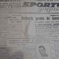 Ziar Sportul Popular 18 08 1946