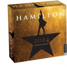 Hamilton 2024 Day-To-Day Calendar: An American Musical
