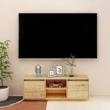 Comodă TV, 110x30x40 cm, lemn masiv de brad, vidaXL