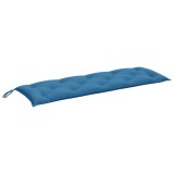 Cumpara ieftin Perna banca de gradina, melanj albastru, 150x50x7 cm, textil