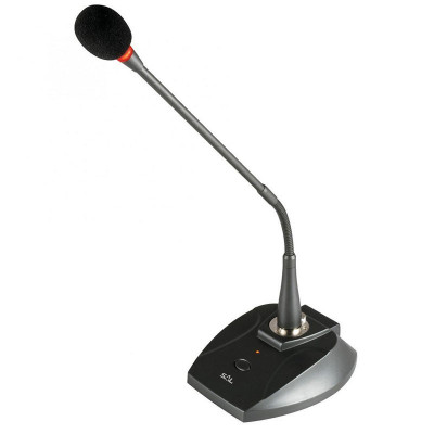 Microfon de masa profesional, xlr 6.3 mm, led-uri semnalizare, sal MultiMark GlobalProd foto