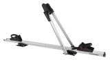 Suport bicicleta aluminiu Menabo Juza, prindere bare transversale, antifurt, max 15kg, compatibil Menabo/K39, prindere T 20mm