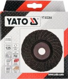 YATO DISC PENTRU SLEFUIT UNIVERSAL, 125MM, P60