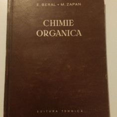 CHIMIE ORGANICA - E BERAL. M. ZAPAN