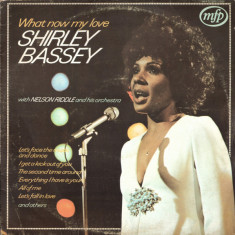 Vinil Shirley Bassey With Nelson Riddle – What Now My Love (-VG)