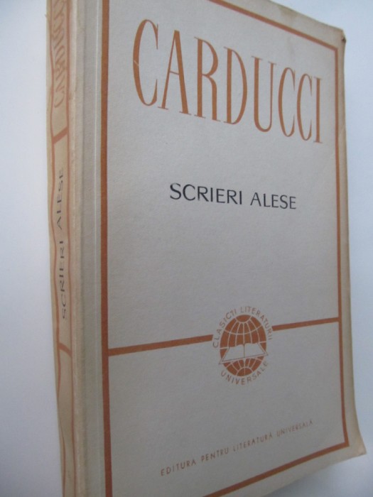 Scrieri alese - Carducci